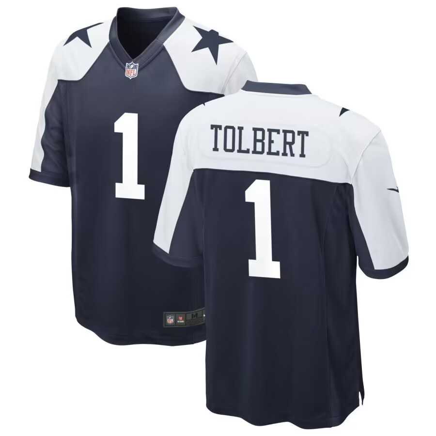 Men & Women & Youth Dallas Cowboys #1 Jalen Tolbert Thanksgiving Blue Vapor Limited Jersey,We sell and wholesale Men & Women & Youth Dallas Cowboys #1 Jalen Tolbert Thanksgiving Blue Vapor Limited Jersey on line form chian!